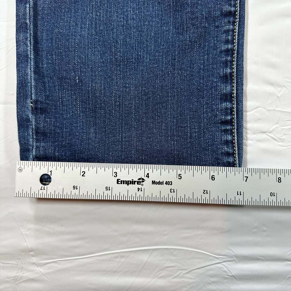 7 For All Mankind Kimmie Straight Leg Jeans, Size 29, Dark Wash - Picture 7 of 12